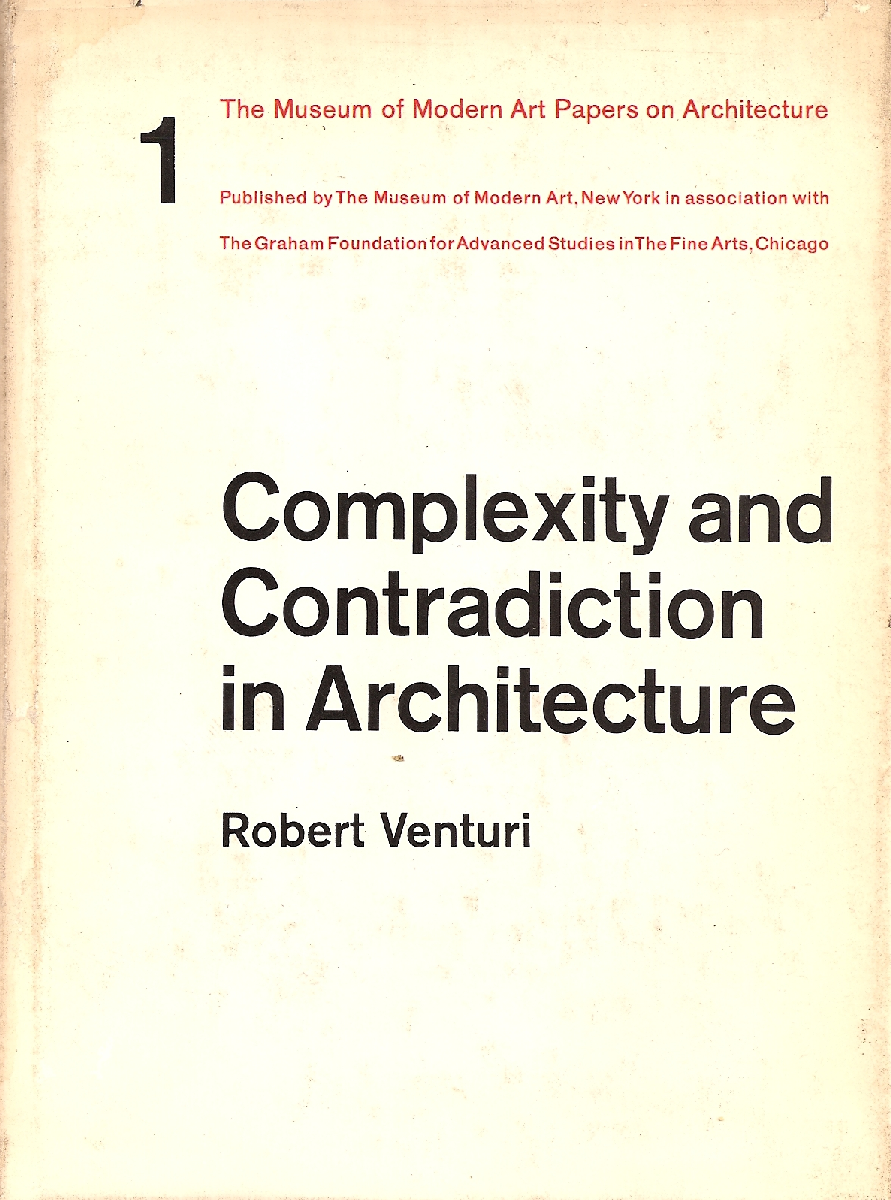 Robert Venturi Complexity And Contradiction Pdf Files